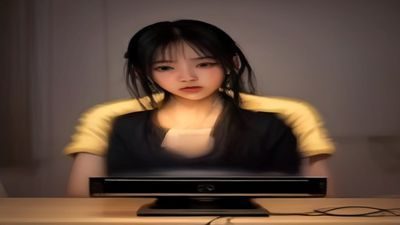 17c tv 影视精选频道封面，电影胶片风格画面，暖色调灯光营造影院氛围